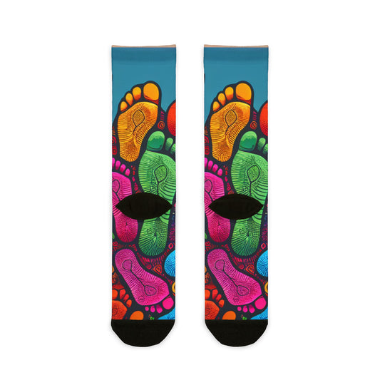 Colorful Inspirational Crew Socks - Walking in Power, Fun Gift for Motivational Lovers, Cozy Footwear, Vibrant Apparel, Perfect for [...]