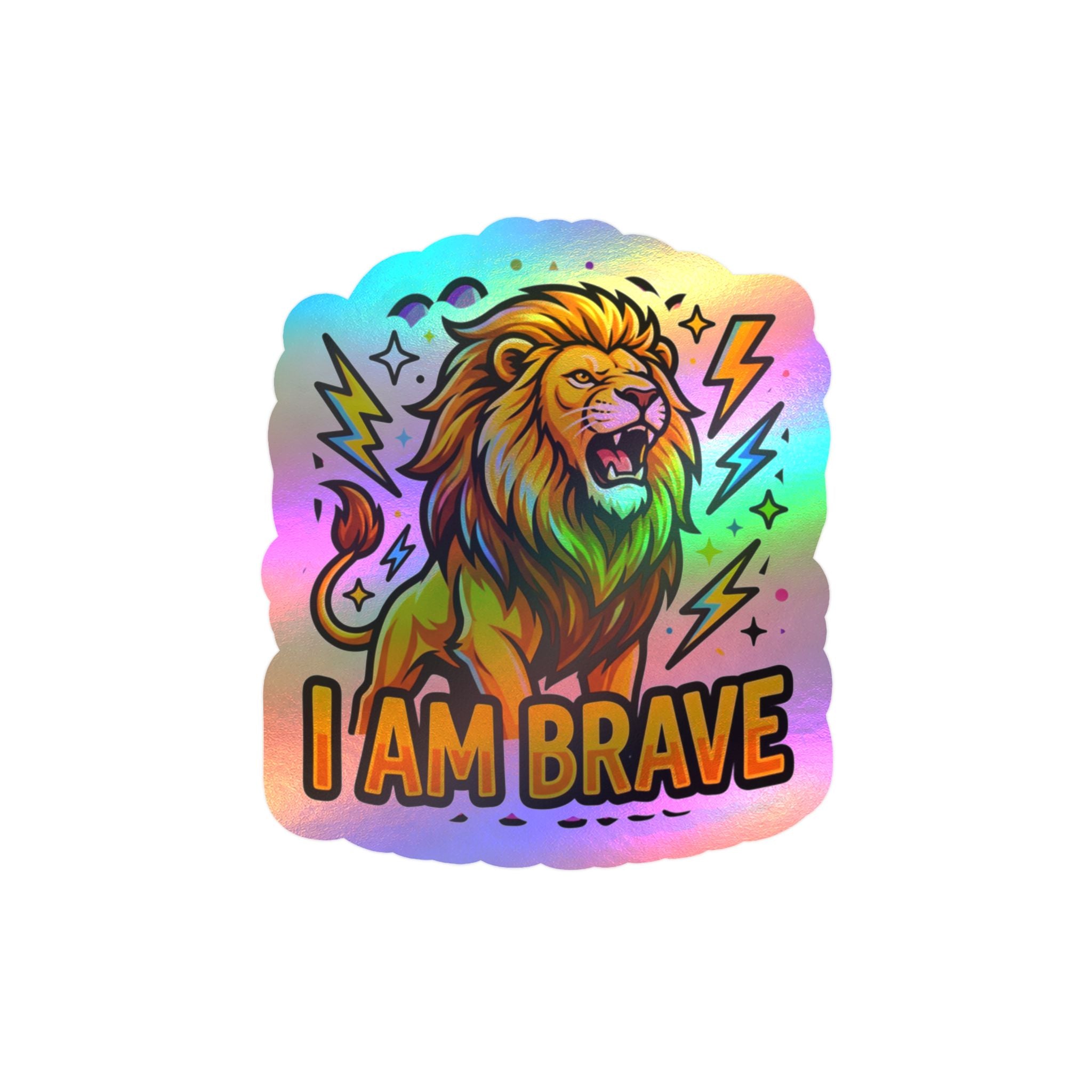 Complete Affirmation Sticker Set - Holographic Collection