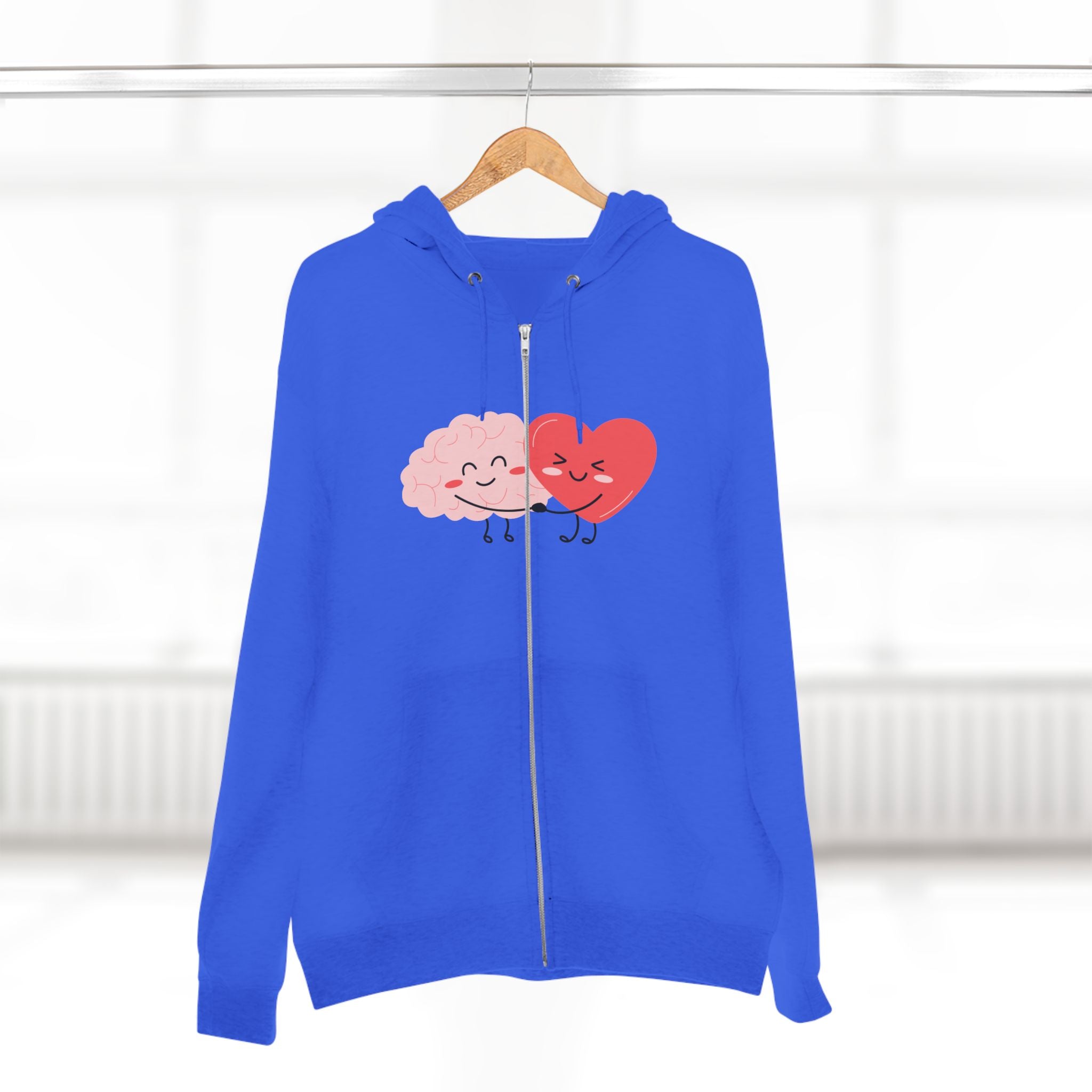 Kind Heart Brave Mind Zip Hoodie