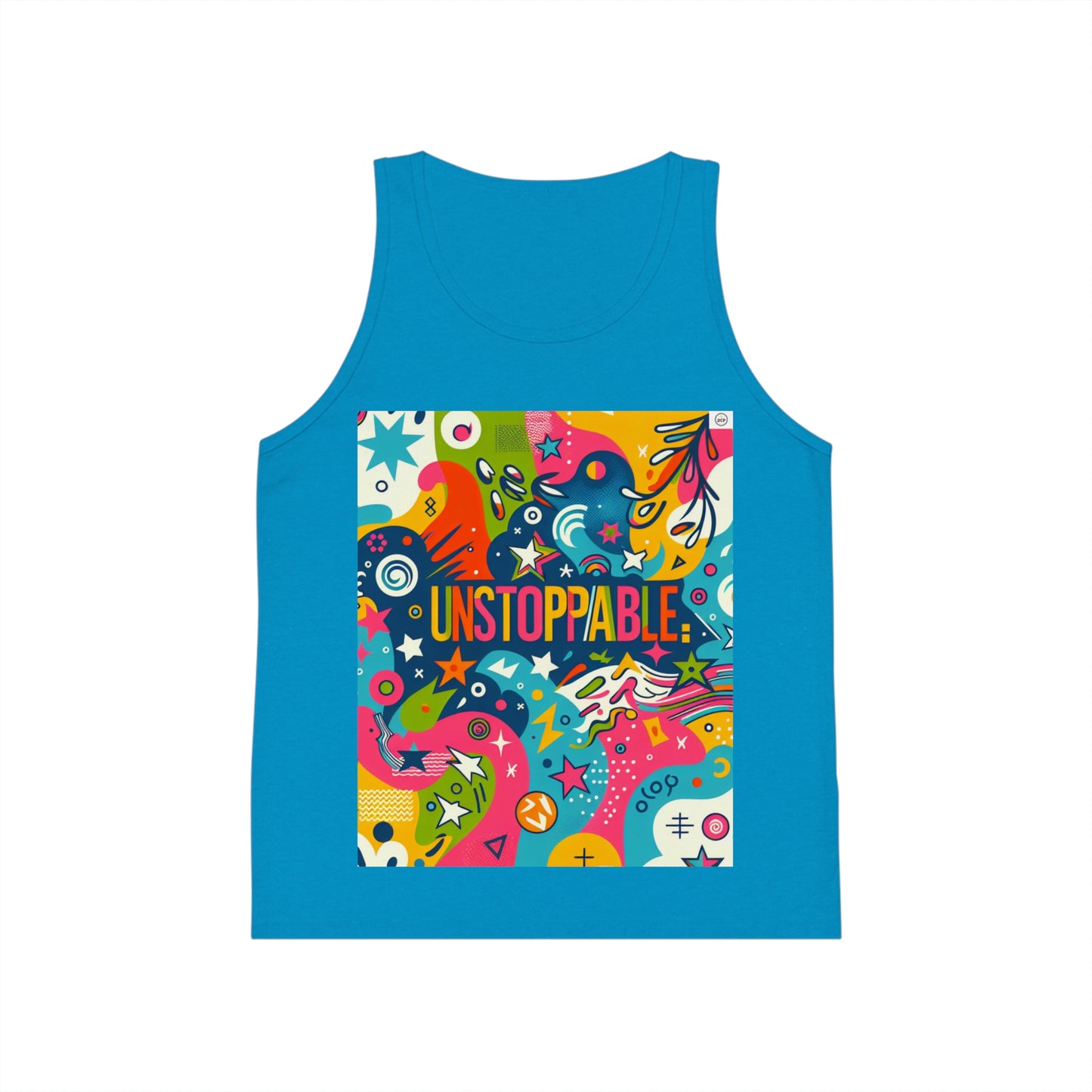 Kids Jersey Tank Top - "Unstoppable"
