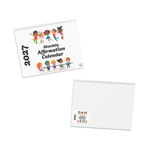 2027 kids affirmation wall calendar – alternate view