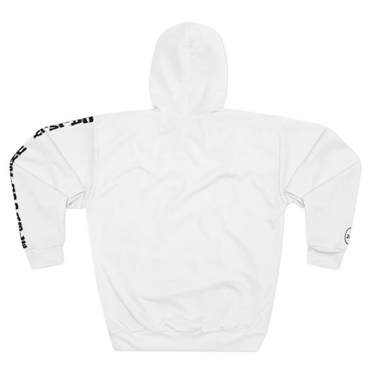 Aligned Graphic Hoodie — Colorful 'Aligned' Logo Pullover