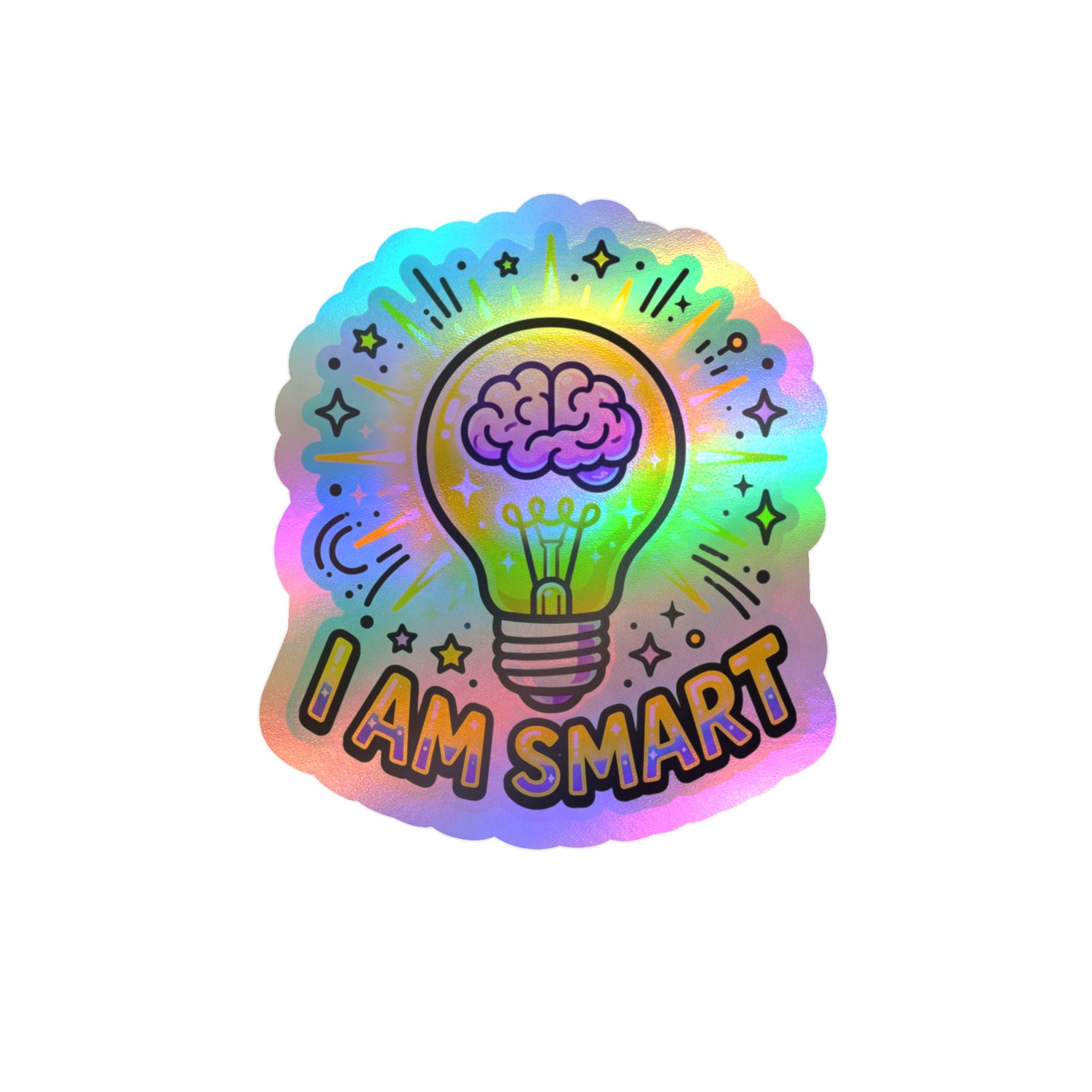 Complete Affirmation Sticker Set - Holographic Collection