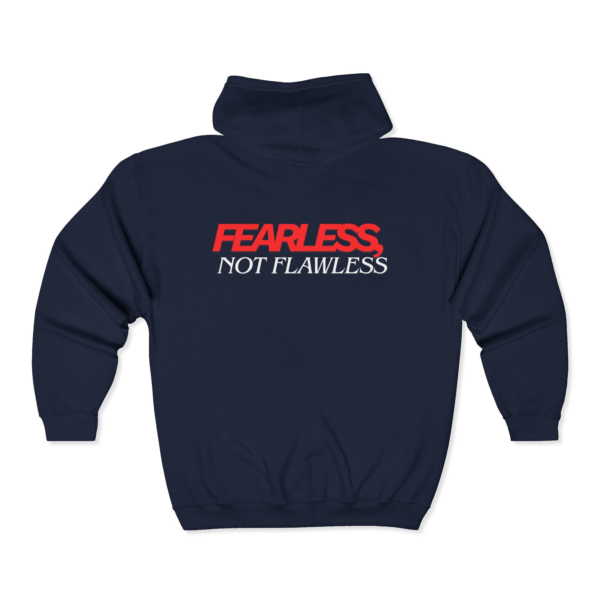 Fearless Not Flawless Zip Hoodie