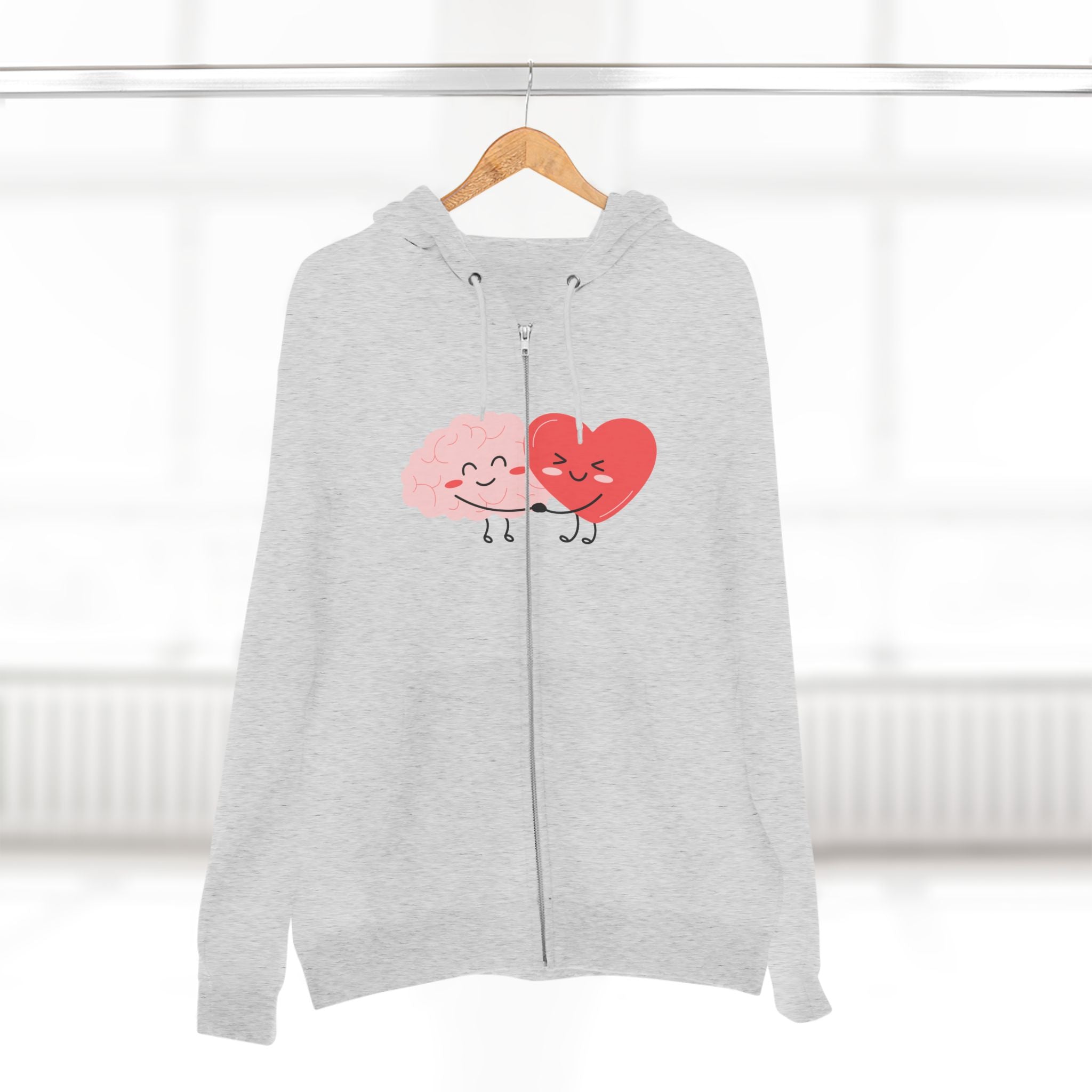 Kind Heart Brave Mind Zip Hoodie
