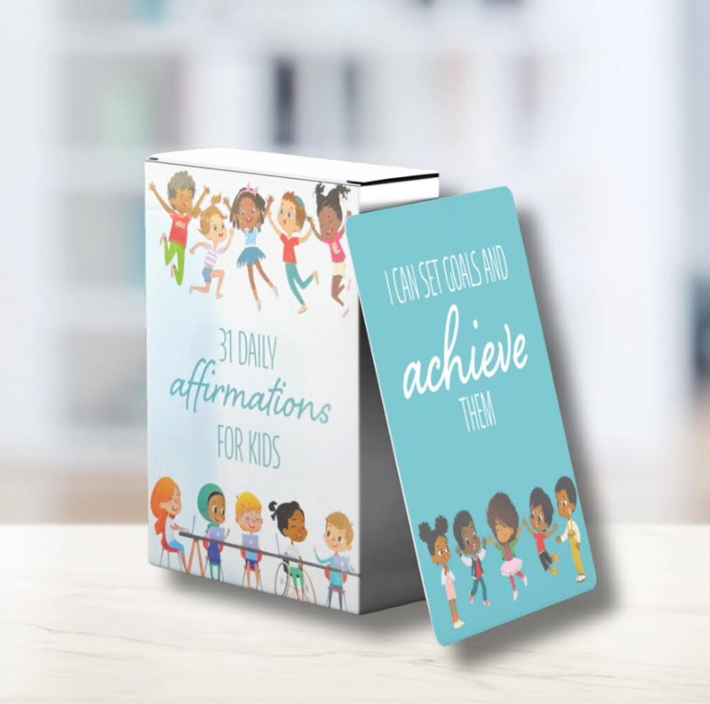 31 Daily Affirmation Cards for Kids